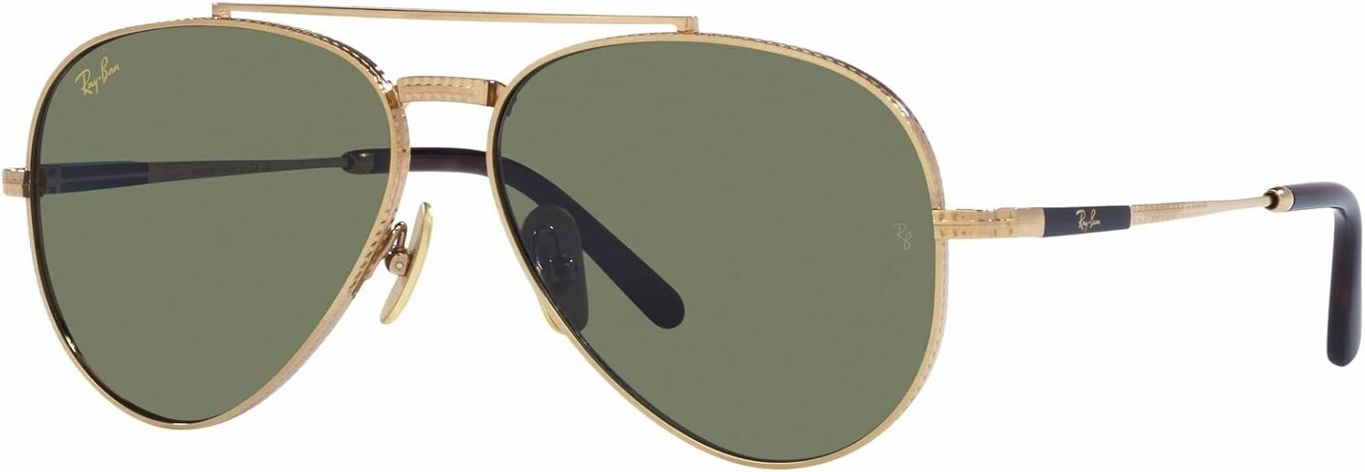 Ray-Ban Rb8225 Aviator Titanium Sunglasses