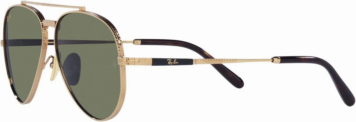 Ray-Ban Rb8225 Aviator Titanium Sunglasses