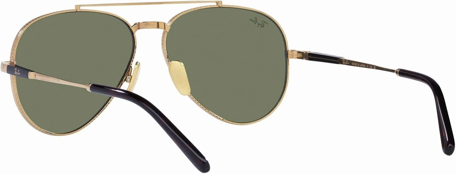 Ray-Ban Rb8225 Aviator Titanium Sunglasses