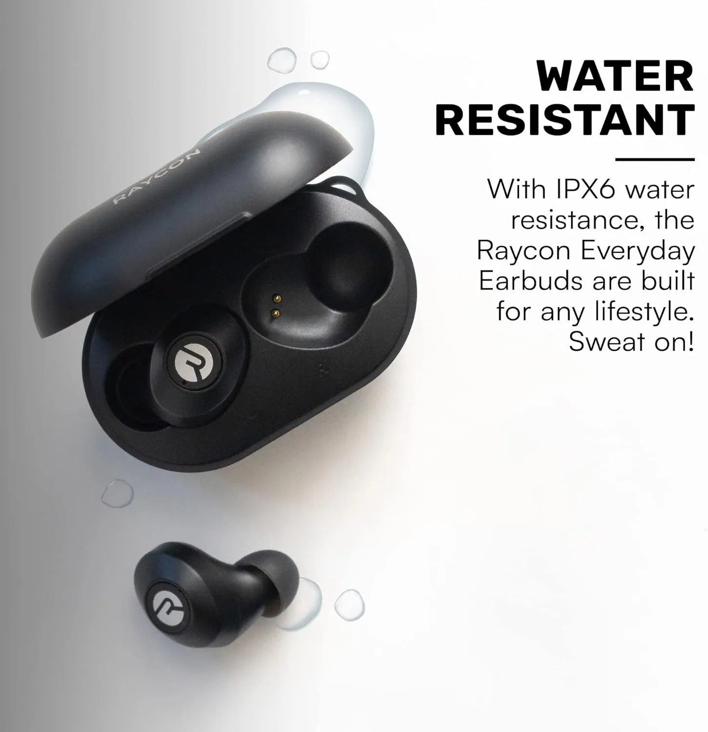 Raycon Everyday Bluetooth Wireless Earbuds (2023 Edition) with Microphone- Stereo Sound in-Ear Bluetooth Headset True Wireless Earbuds 32 Hours Playtime (Matte Rose Gold)