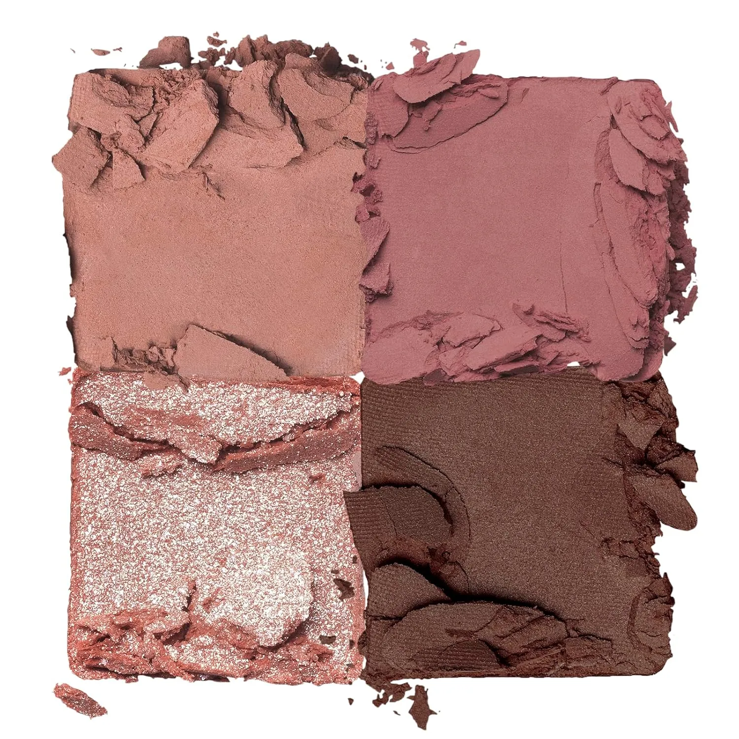 rom&nd Better than Eyes 4 Color Mini Palette, 02 Dry Rose, Eye Shadow Palette, Daily Natural Shades, Long Lasting, Blendable, Rich Colors, Velvety Texture, Matte & Shimmer, High Pigmented
