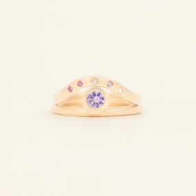 Rosée Signature Stack - yellow gold