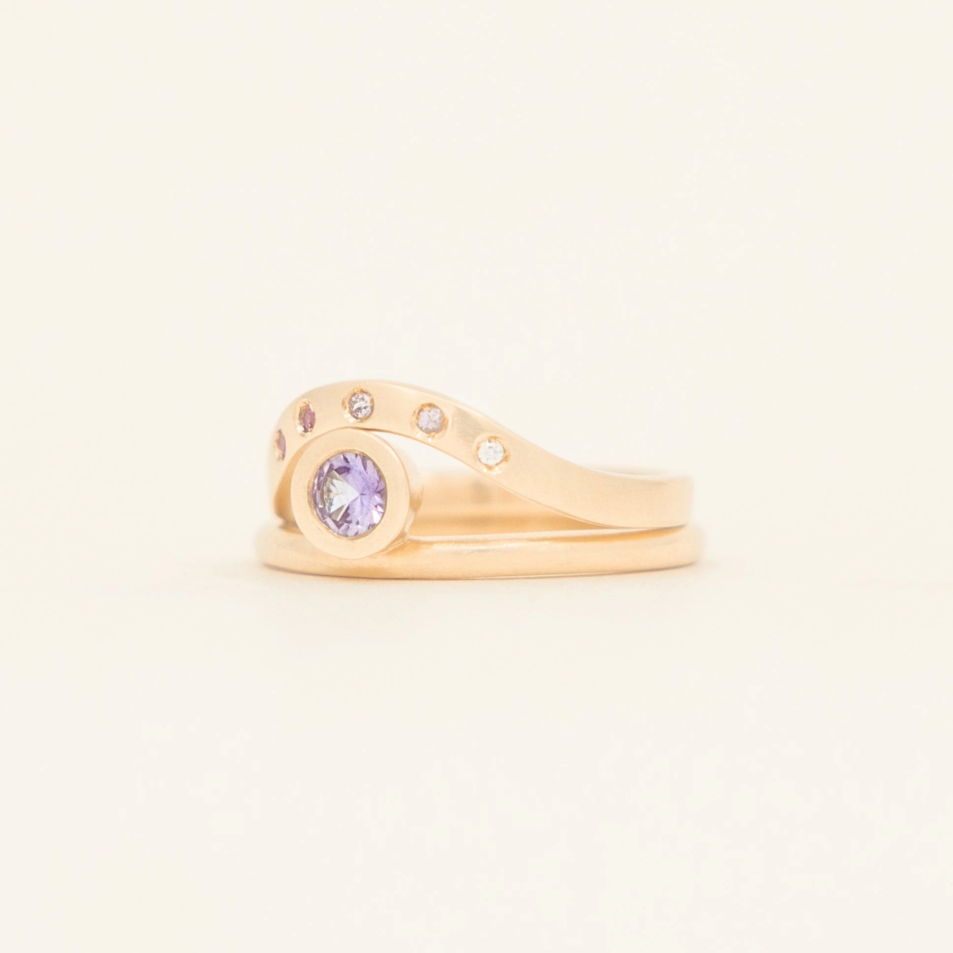 Rosée Signature Stack - yellow gold