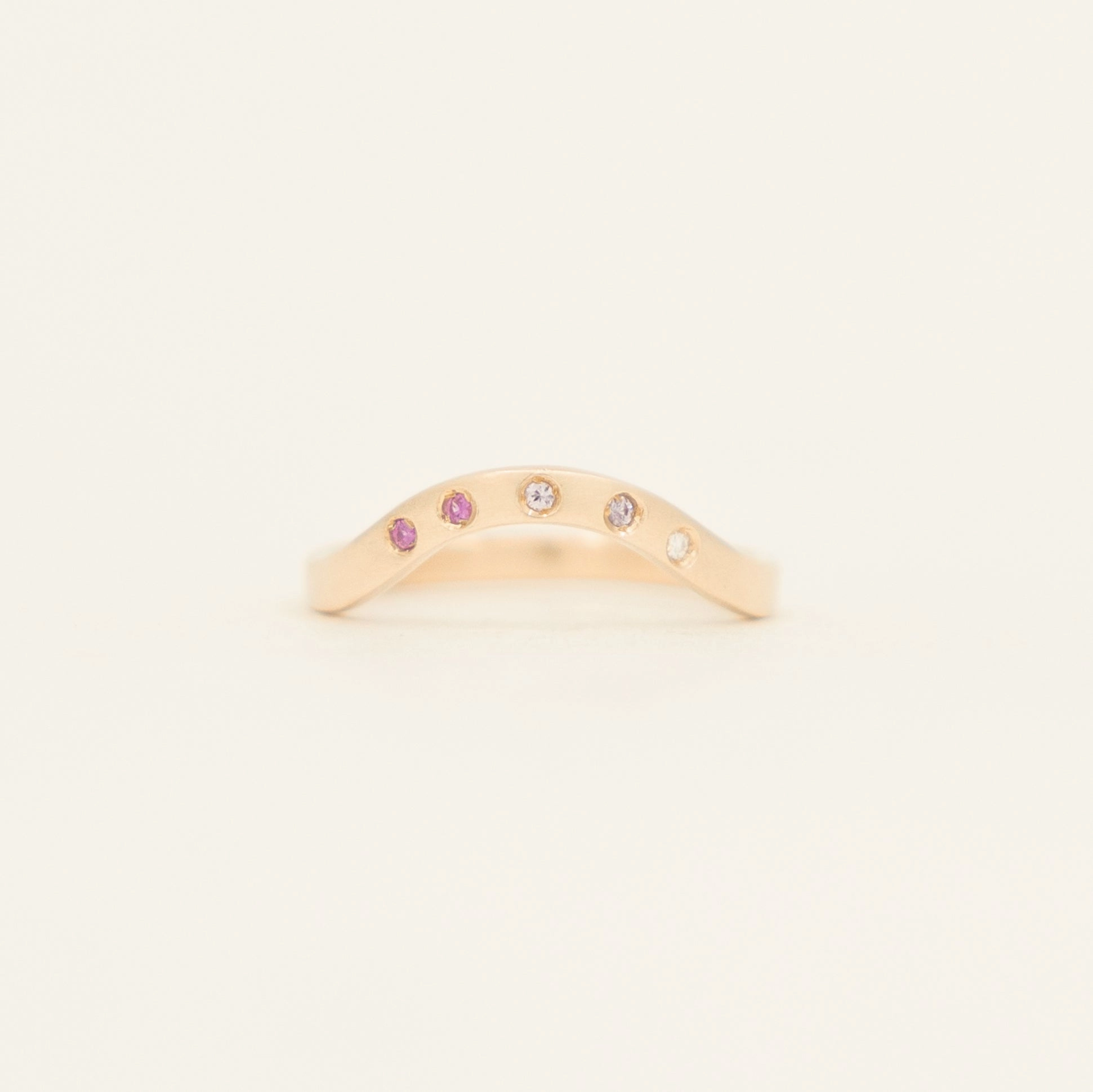 Rosée Signature Stack - yellow gold