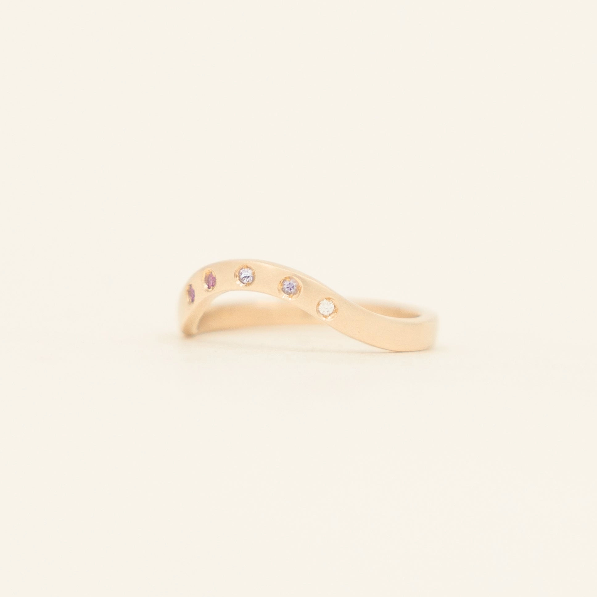 Rosée Signature Stack - yellow gold