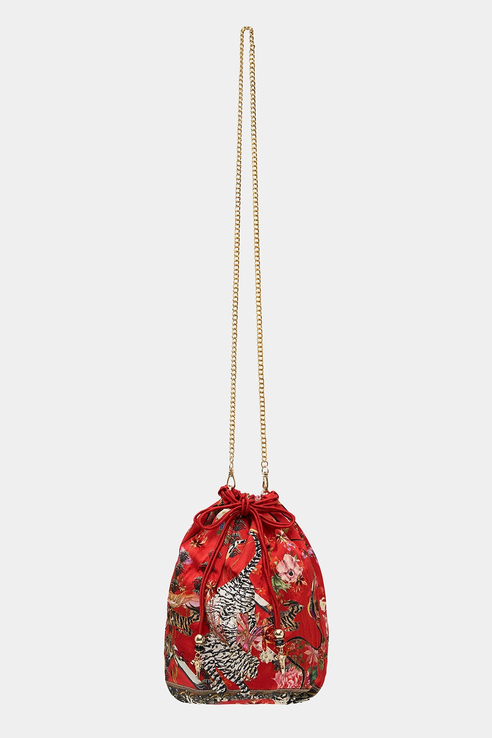 ROUND DRAWSTRING POUCH THE LEGEND OF ZIBA