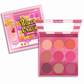Rude Cosmetics Blush Crush 9 Color Blush Palette