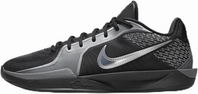 Sabrina 2 Basketball Shoes (FQ2174-001, Black/Smoke Grey/Opti Yellow/Metallic Silver) Size 5.5