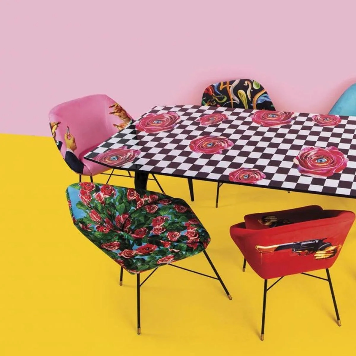 Seletti X Toiletpaper Magazine Padded Chair