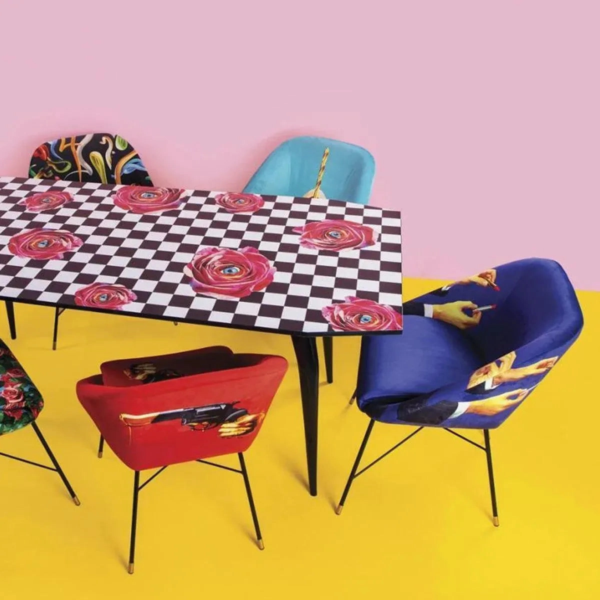 Seletti X Toiletpaper Magazine Padded Chair