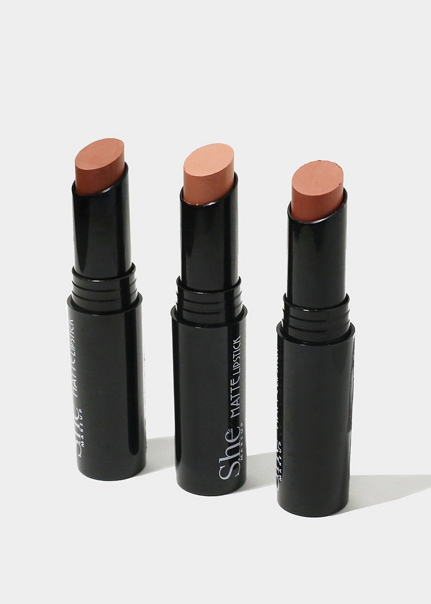 She Matte Lipsticks- Nudes