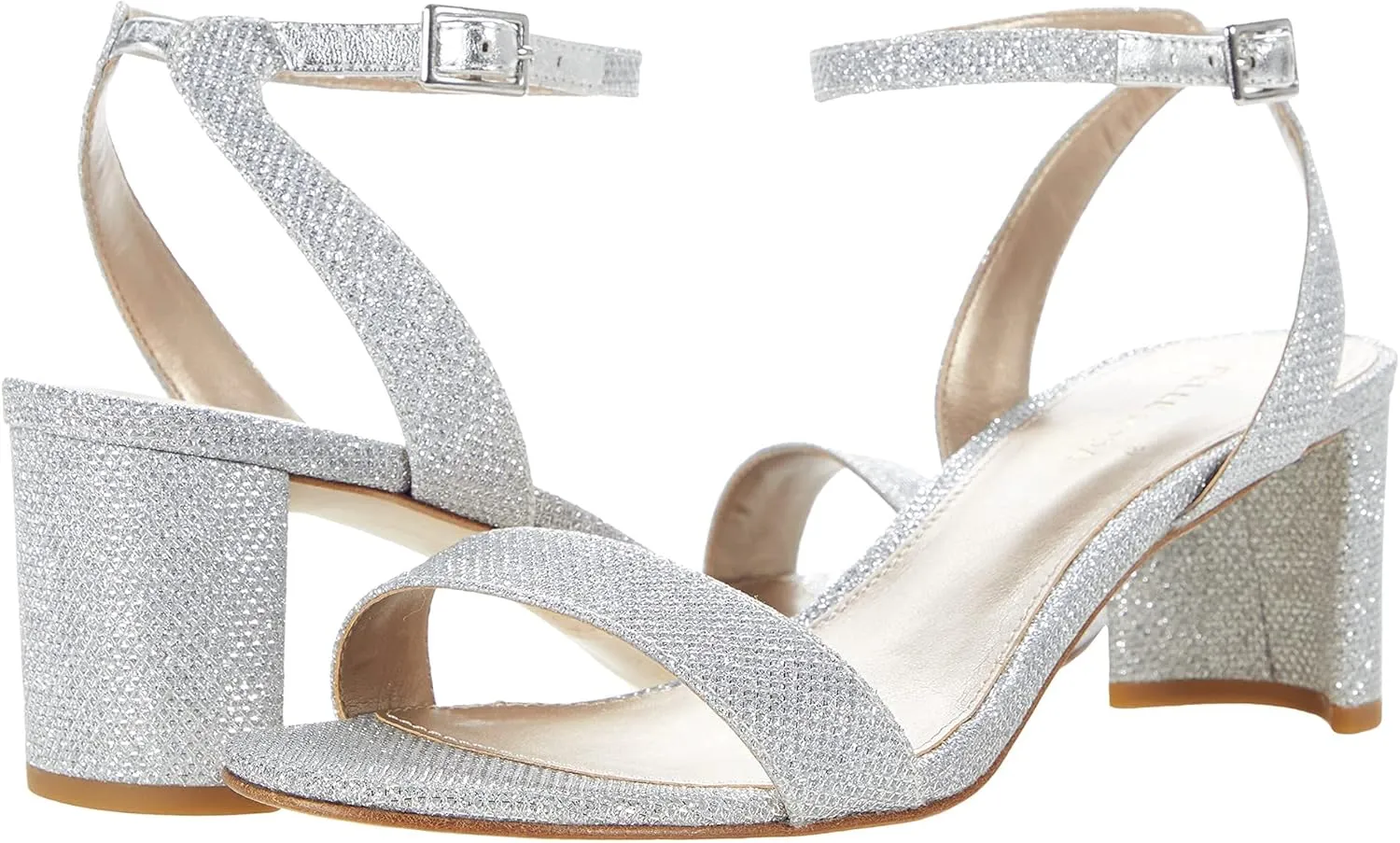 Silver Moira 2 Low Heel by PELLE MODA