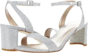 Silver Moira 2 Low Heel by PELLE MODA