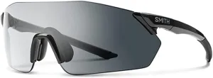 Smith Unisex Reverb Performance Sunglasses - Matte Black Frame | ChromaPop Red Mirror Lens