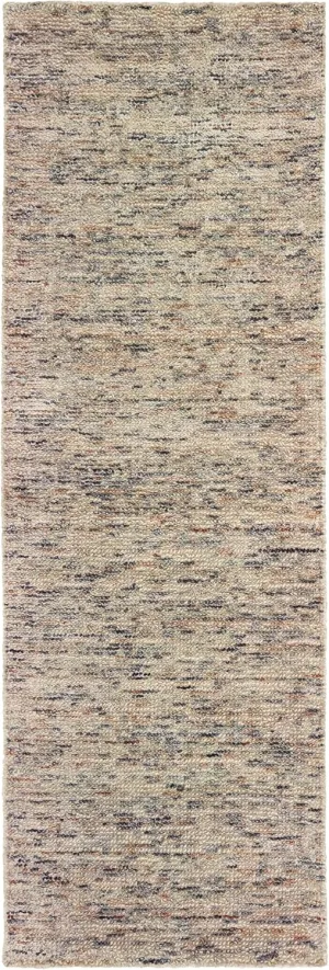 Sphinx Lucent Area Rug 45908 Ivory Banded Rows 2' 6" x 8' Rectangle
