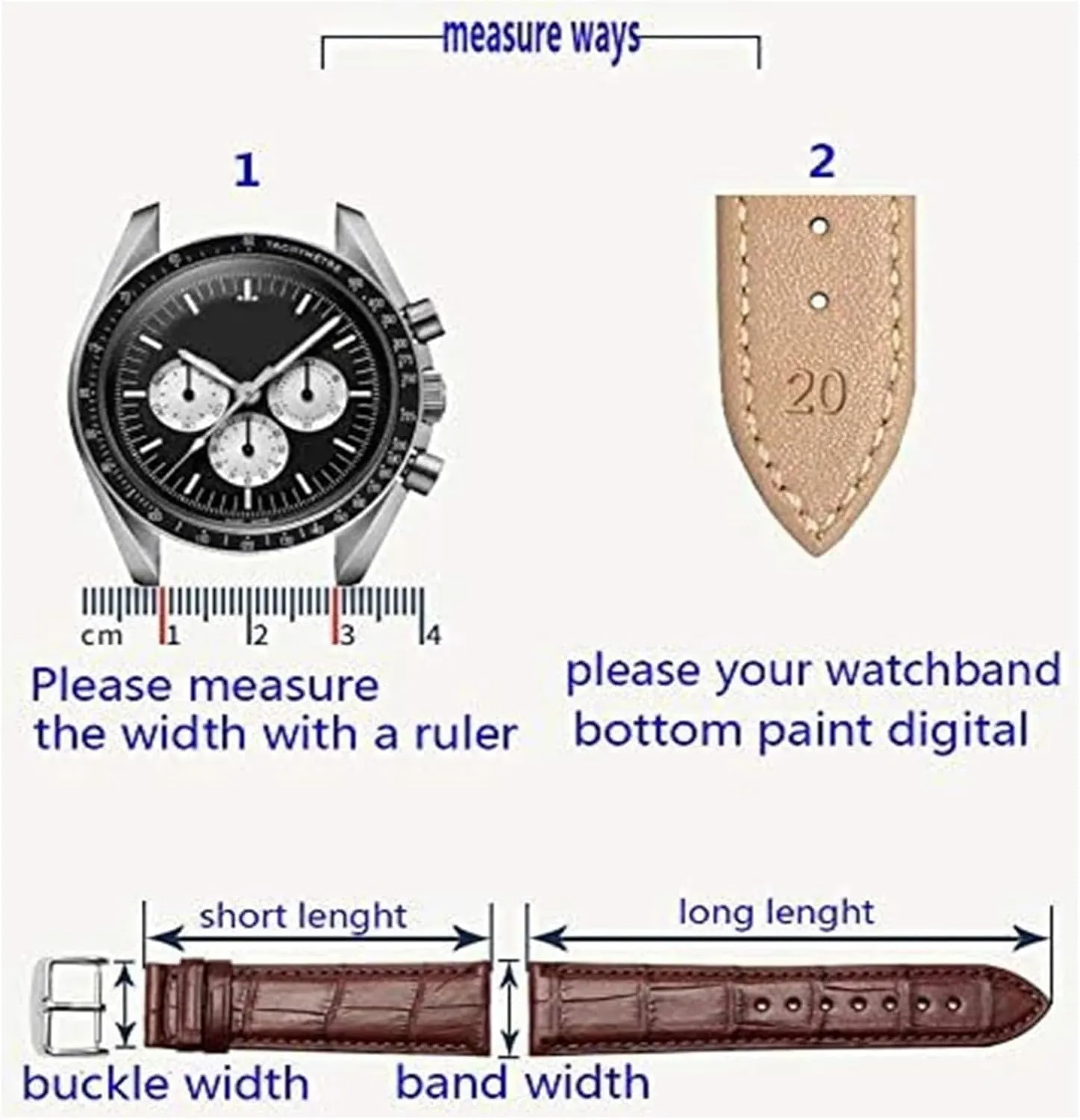 Stainless Steel Watch Band, Watchband Bracelet Watch Straps 16mm 17mm 18mm 19mm 20mm 21mm 22mm 23mm 24mm Steel Banding(Black,17mm)