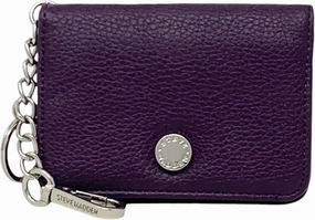 Steve Madden Bfold Clip On Card Case Wallet with Keyring (Beet Root)