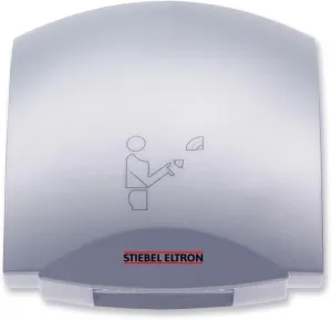 Stiebel Eltron 073725-S Galaxy M1 Ultra Quiet Automatic Hand Dryer with Cast Aluminum Housing, Silver Metallic, 1500/2000 Watts, 208/240 Volts, 7.21/8.34 Amp, 53dB(a) Noise Level, 10.5"Hx6.88"Wx9.06"D
