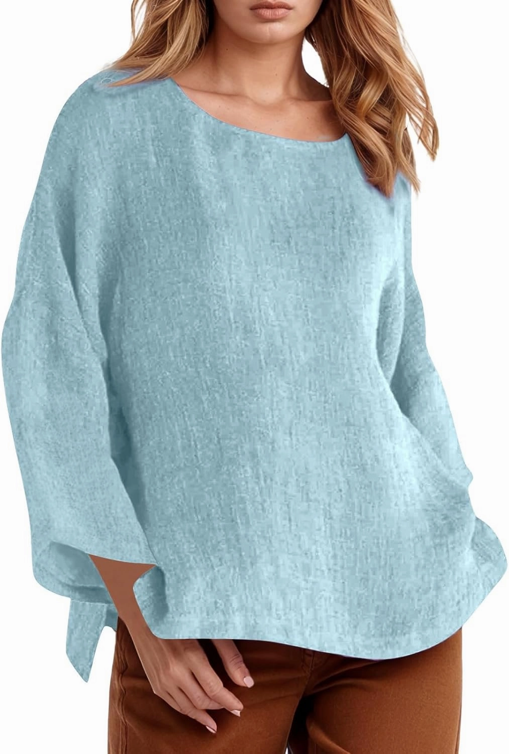 Summer Tops for Women 2025 Cotton Linen Short Sleeve Shirts Cute Boho Floral Top Dressy Casual Lapel Comfy Blouse