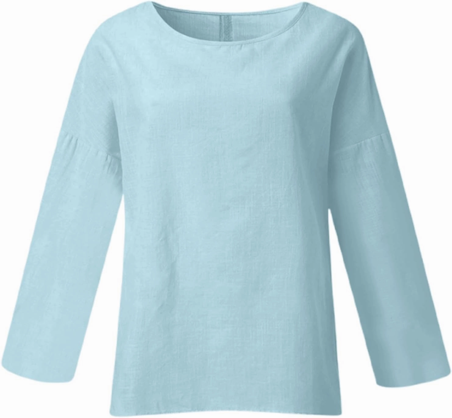 Summer Tops for Women 2025 Cotton Linen Short Sleeve Shirts Cute Boho Floral Top Dressy Casual Lapel Comfy Blouse