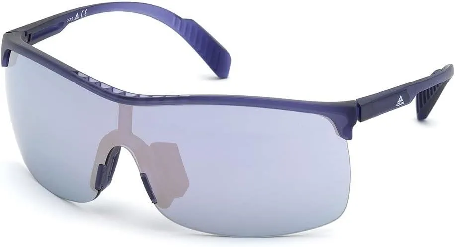 Sunglasses Adidas Sport SP 0003 82Z Matte Violet/Mirror Lens