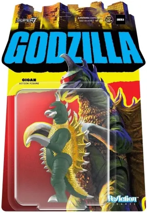 Super7 Toho Godzilla Gigan - 3.75" Toho Godzilla Action Figure Classic Movie Collectibles and Retro Toys
