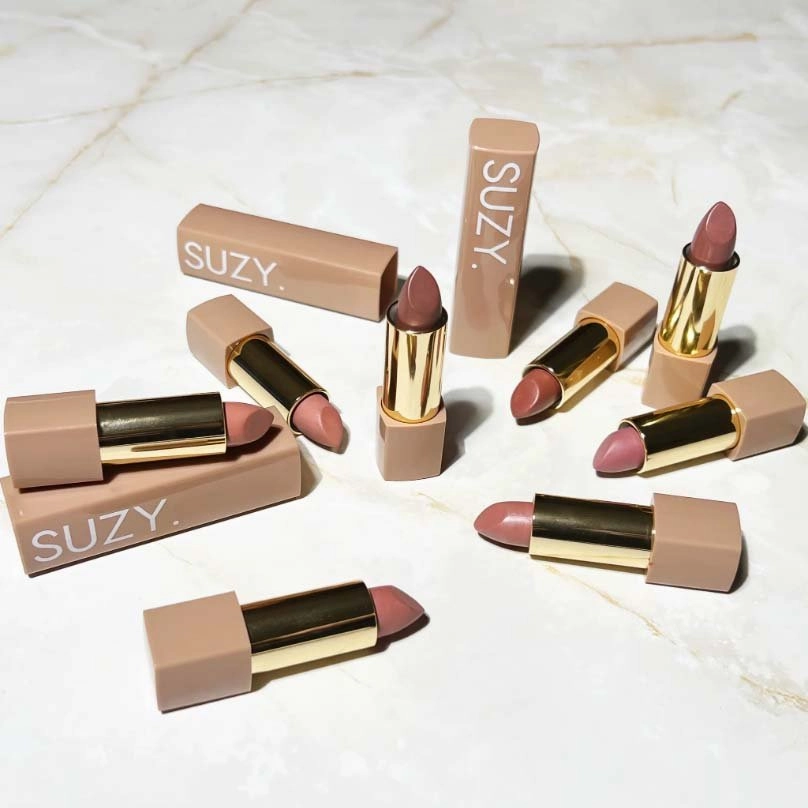 Suzy Lipsticks - Miss Leah Baby Cocoa Satin Luxe Formula