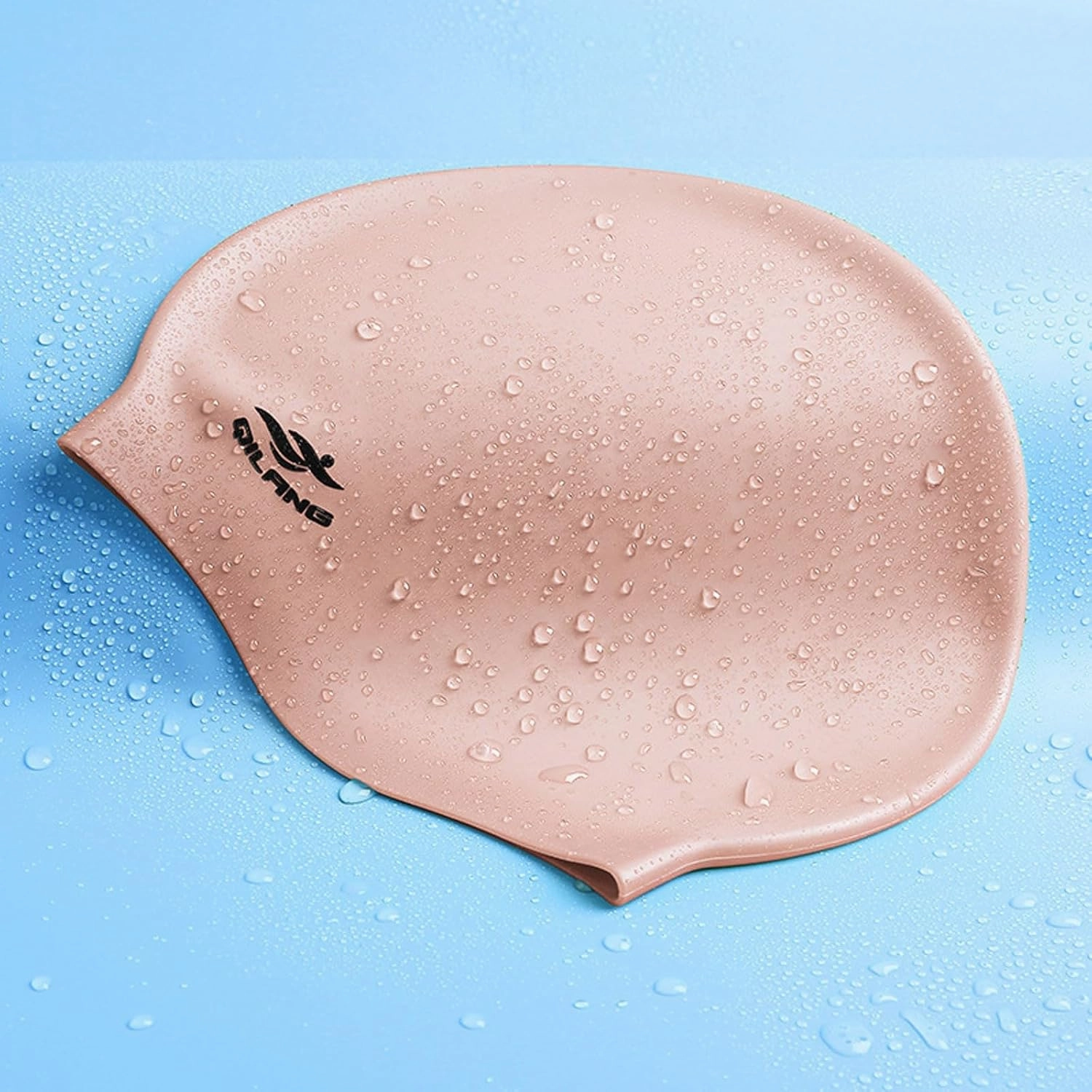 Swim Caps for Women,3 Pack Waterproof Silicone Swim Cap for Men,Comfortable High Elasticity Swimming Cap for Kids 6-14,Perfect for Pool,Beach,Lap Swimming