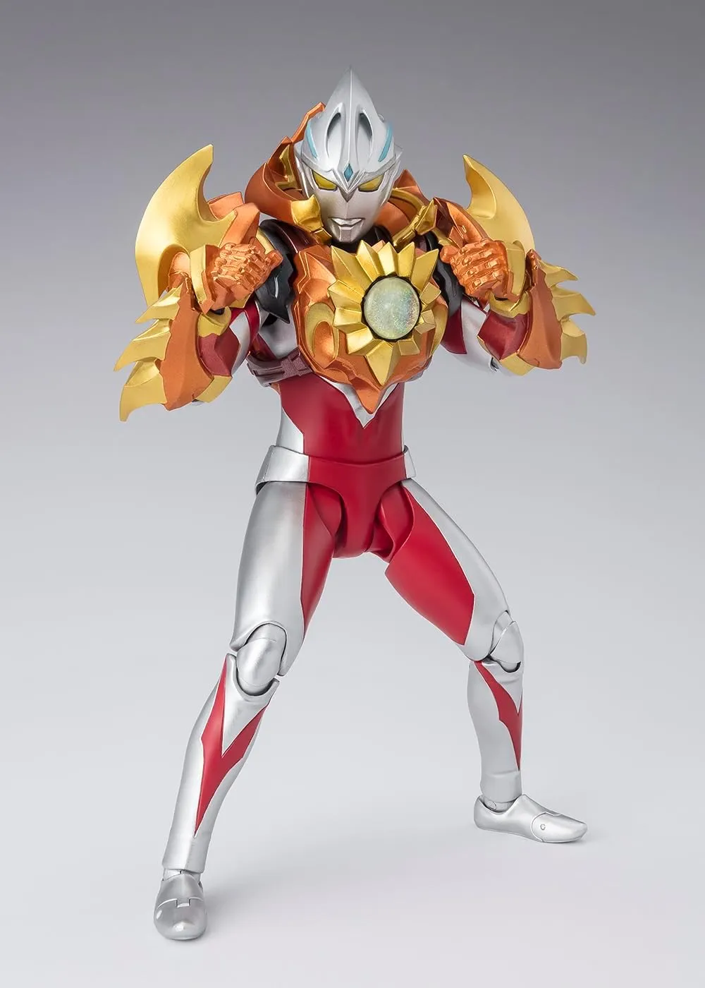 TAMASHII NATIONS - Ultraman Arc - Solis Armor, Bandai Spirits S.H.Figuarts Action Figure