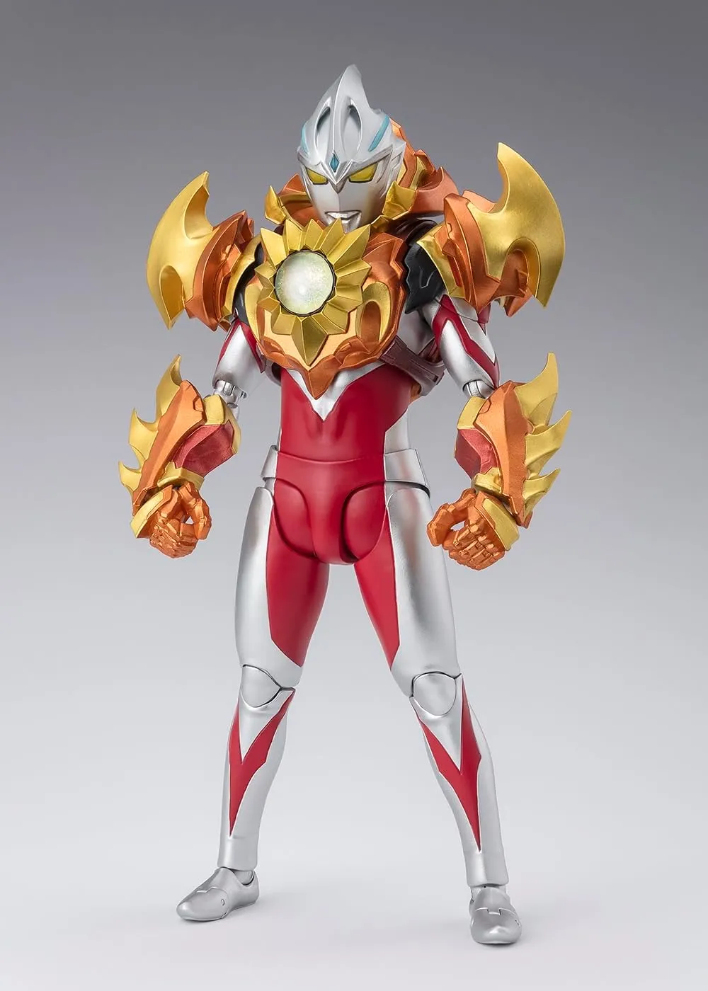 TAMASHII NATIONS - Ultraman Arc - Solis Armor, Bandai Spirits S.H.Figuarts Action Figure
