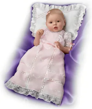 The Ashton-Drake Galleries Princess of Cambridge Commemorative Baby Collectible Doll Royal Heirloom Tribute to Princess Charlotte Handcrafted Poseable Porcelain by Fiorenza Biancheri 20-Inches