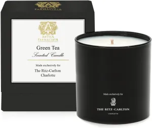 The Ritz-Carlton Green Tea Candle by Antica Farmacista - Notes of Bergamot, Lemon, Peppercorn, Bulgarian Rose, and Green Tea - 9 oz.