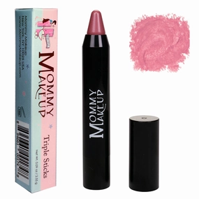 Triple Sticks Lipstick, Cream Blush, and Treatment in Pink Daisy