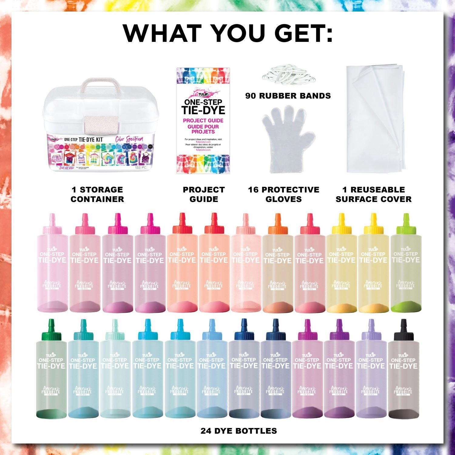 Tulip Color Spectrum Tie-Dye Tub Kit