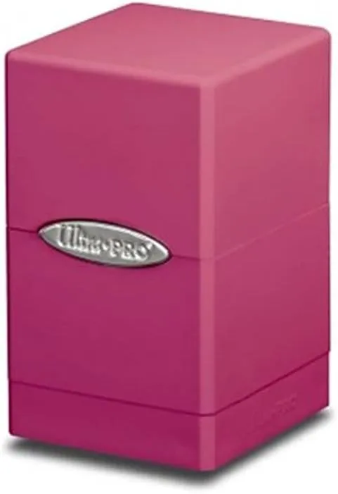 Ultra Pro Pink Satin Tower Deck Boxes