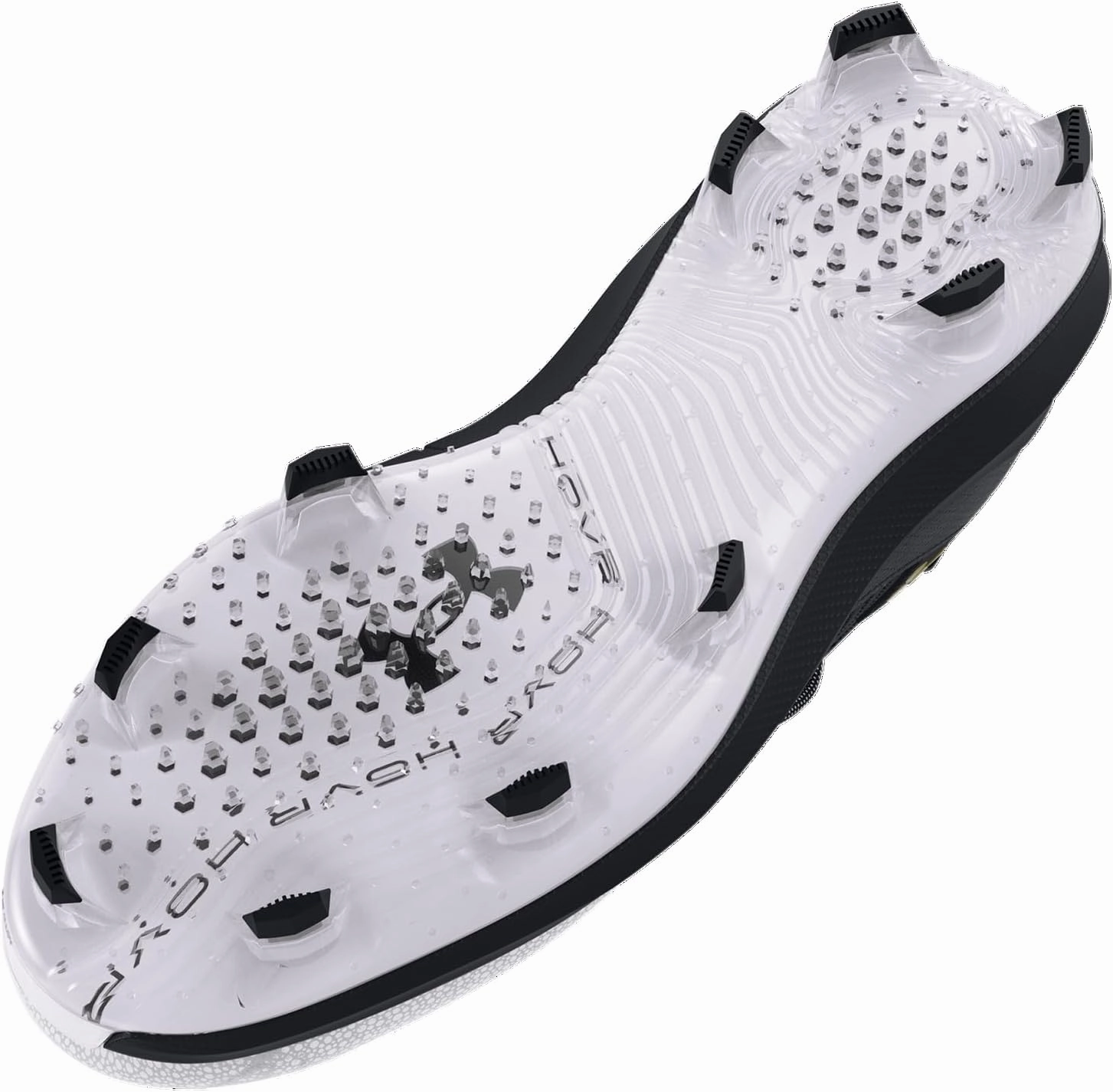 Under Armour Harper 9 Pro TPU - Men's (Black/White/Metallic Gold)