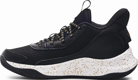 Under Armour Men's Curry 3Z7 Basketball Shoes 3026622 (Black/Metallic Gold - 001, US Footwear Size System, Adult, Men, Numeric, Medium, 9)