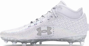 Under Armour Spotlight Clone 4 MC VVS - Men's (White/White/Metallic Silver)