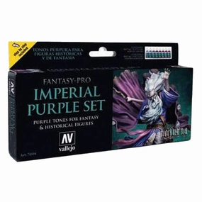 Vallejo Game Colour - Imperial Purple 8 Colour Set