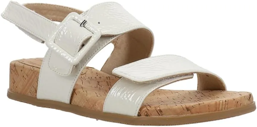VANELi Womens Nelly Metallic Slingback Casual Sandals Casual Low Heel 1-2" - Silver