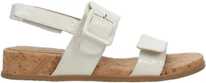 VANELi Womens Nelly Metallic Slingback Casual Sandals Casual Low Heel 1-2" - Silver