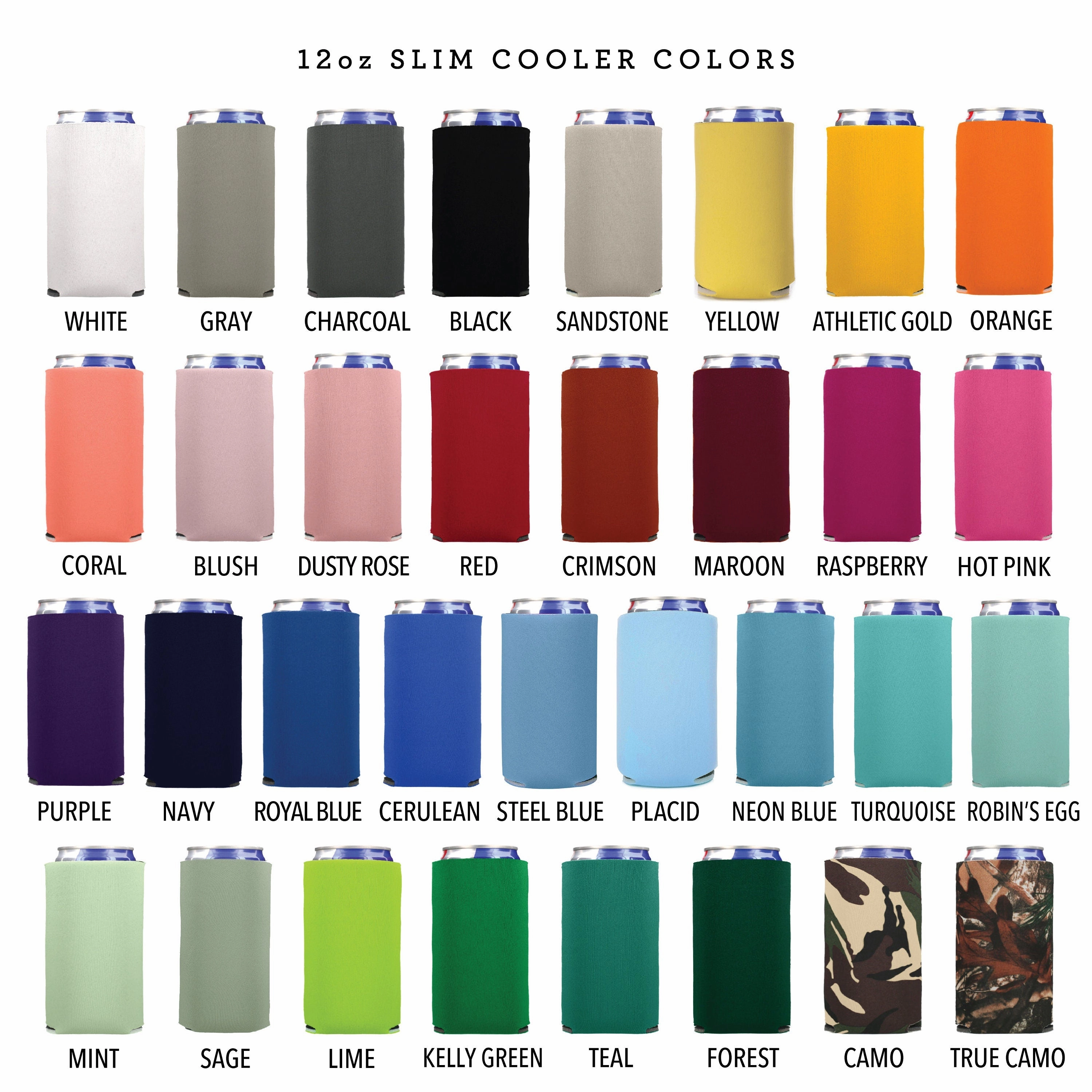 Wedding Regular & Slim Can Cooler Package #174RS - Cheers to The Mr and Mrs