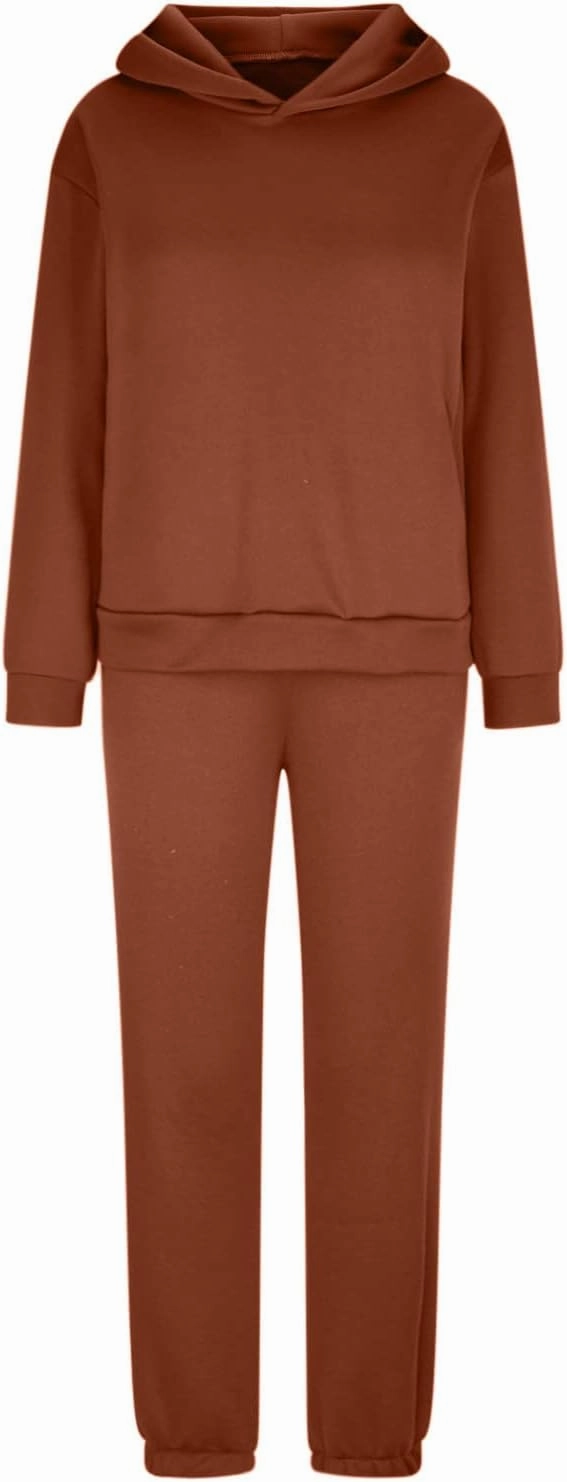Women's Oversized Hoodie Sweatshirt Matching Jogger Sweatpants Lounge Set Tracksuit Outfits Fall Chunky Lounge Set