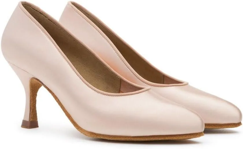 Women's Classic Satin Ballroom Dance Pump Shoes BDdance Jazz Waltz Tango Standard Dancing Shoes for Woman #104, 4.5-11