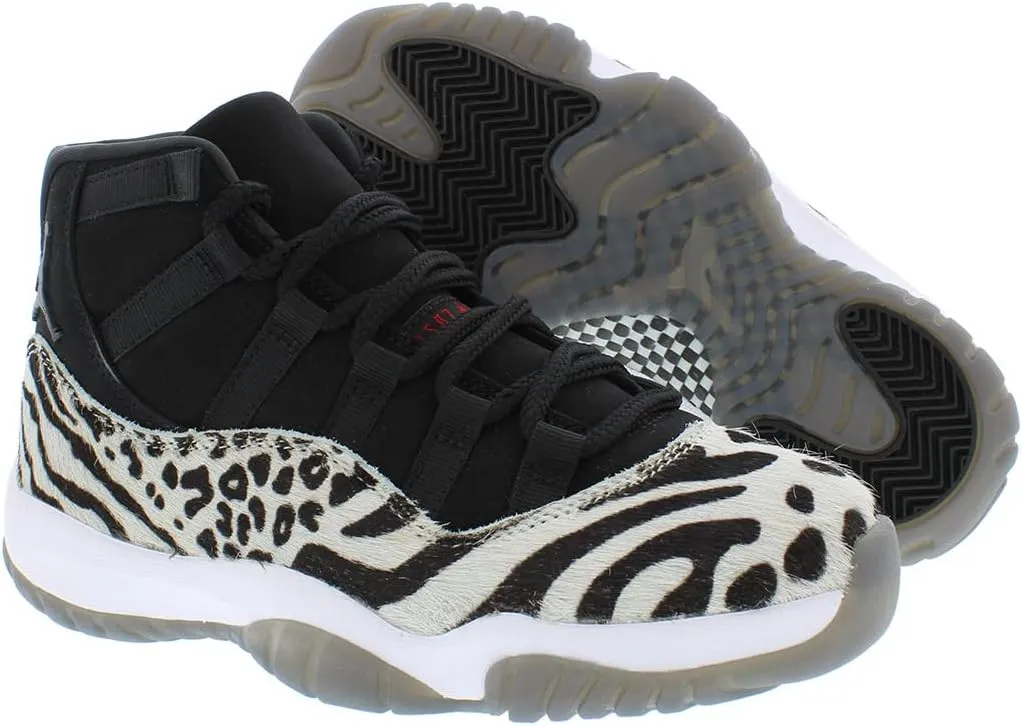 Women's Jordan 11 Retro Midnight Navy Midnight Navy/MTLC Silver (AR0715 441)