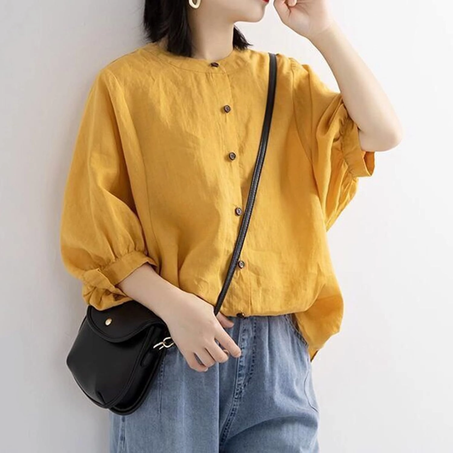 Womens Plus Size Tops Crochet Eyelet Casual Tunic Tops V Neck Boho Blouses Hollow Out Shirt 2025 Summer Trendy Outfits