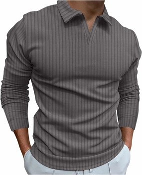 Work Shirts for Men 2023 Regular Fit Long Sleeve V Neck Solid Work T Shirt Casual Muscle Fitness Sport Clothes