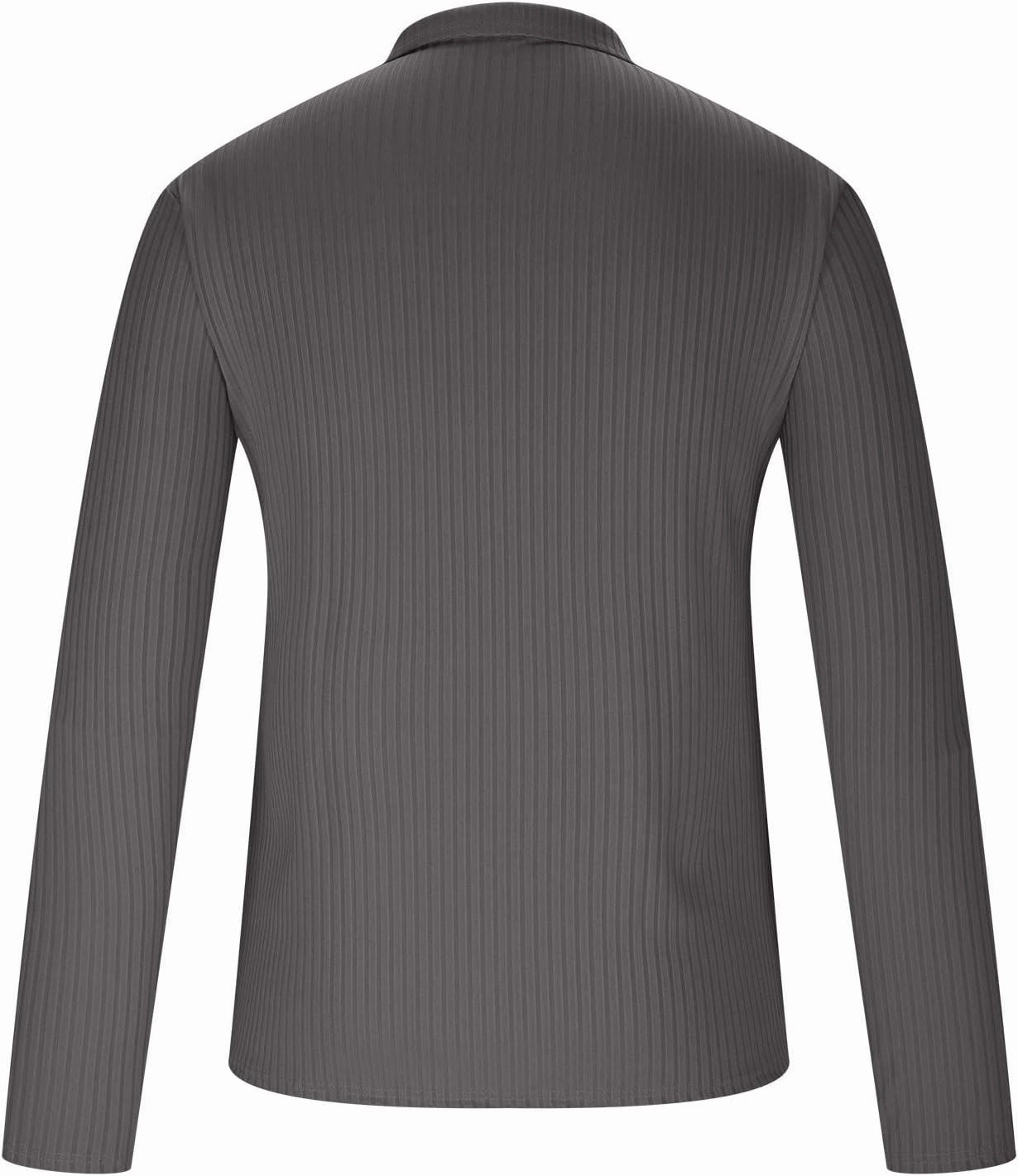 Work Shirts for Men 2023 Regular Fit Long Sleeve V Neck Solid Work T Shirt Casual Muscle Fitness Sport Clothes