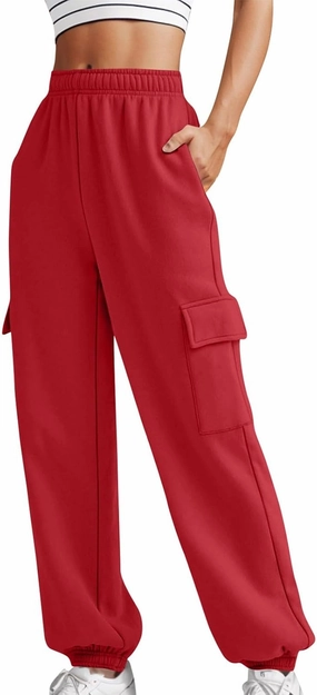 Y2K Baggy Wide Leg Jogger Pants Sweatpants Comfortable High Waisted Jogging Pants with Pockets 2024 Summer Trendy