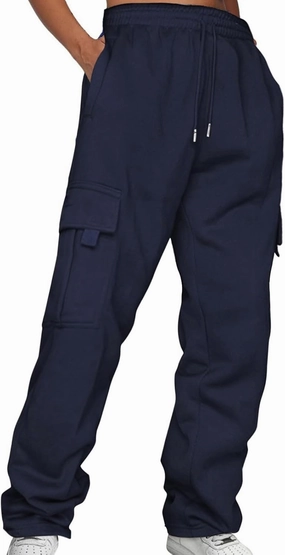 Y2K Baggy Wide Leg Jogger Pants Sweatpants Comfortable High Waisted Jogging Pants with Pockets 2024 Summer Trendy